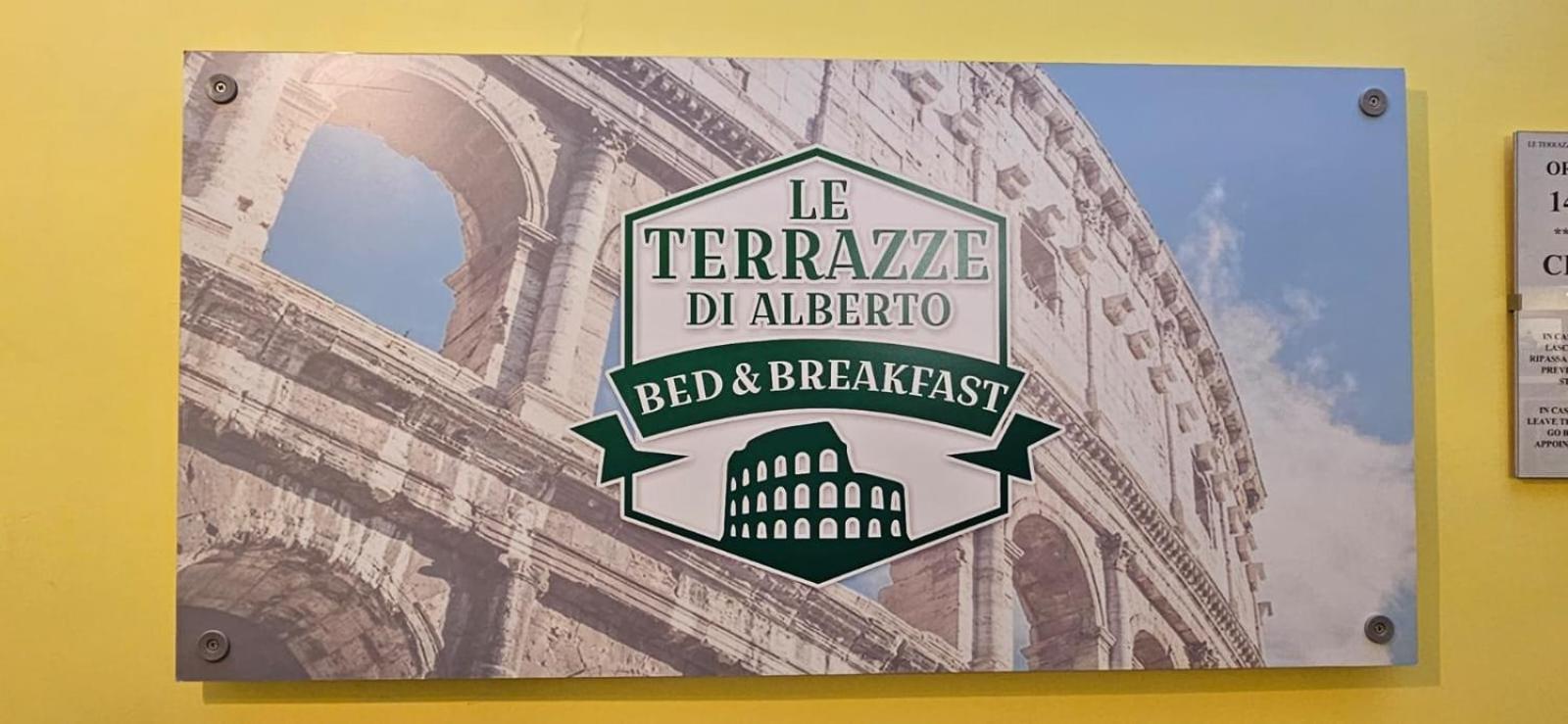 Le Terrazze Di Alberto Рим Экстерьер фото